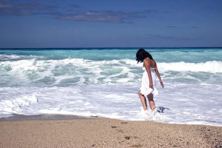 Woman Sea